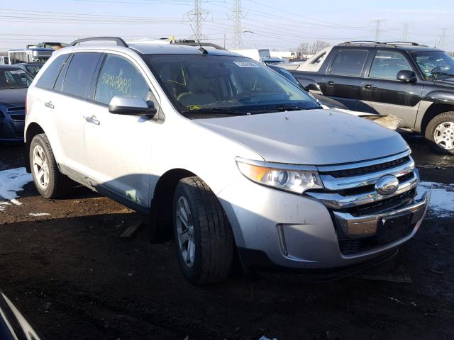 2FMDK3JC4BBB46632 - 2011 FORD EDGE SEL SILVER photo 1