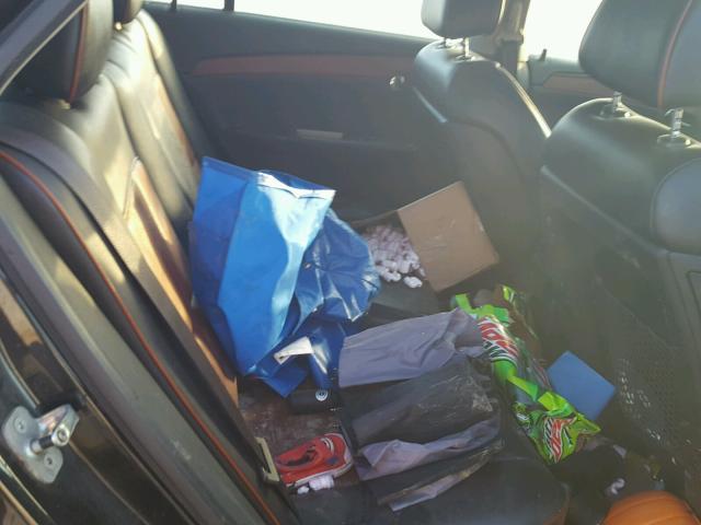 1G1ZK57B78F267546 - 2008 CHEVROLET MALIBU LTZ შავი ფოტო 6