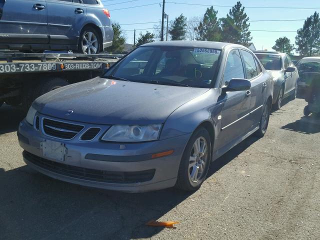 YS3FD49Y971133805 - 2007 SAAB 9-3 2.0T GRAY photo 2