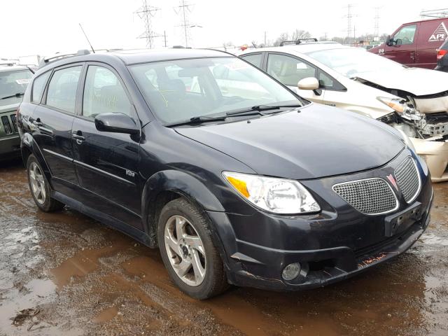 5Y2SL65827Z434282 - 2007 PONTIAC VIBE BLACK photo 1