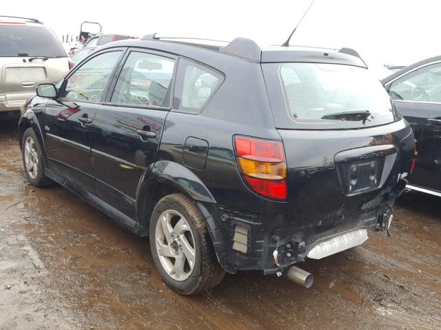 5Y2SL65827Z434282 - 2007 PONTIAC VIBE BLACK photo 3