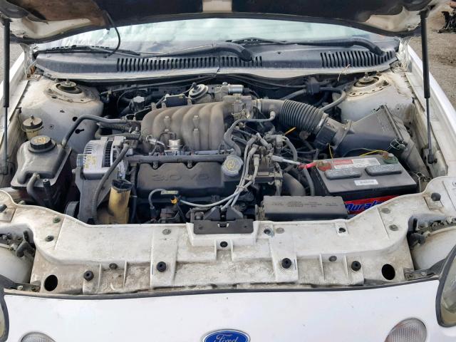 1FALP52UXTA277328 - 1996 FORD TAURUS GL WHITE photo 7