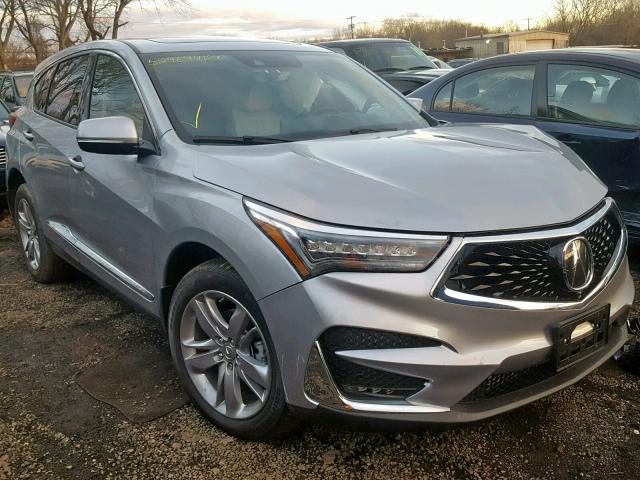 5J8TC2H75KL002461 - 2019 ACURA RDX SILVER photo 1