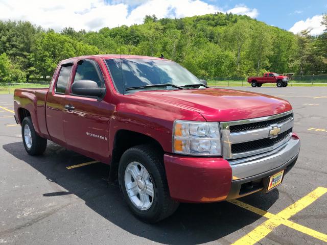 2GCEK19J171548296 - 2007 CHEVROLET SILVERADO BURGUNDY photo 1