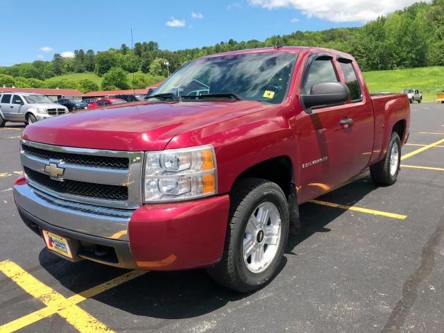 2GCEK19J171548296 - 2007 CHEVROLET SILVERADO BURGUNDY photo 2