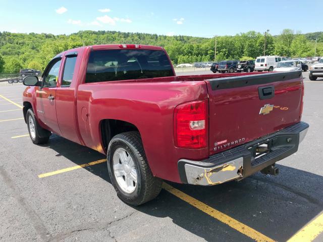 2GCEK19J171548296 - 2007 CHEVROLET SILVERADO BURGUNDY photo 3