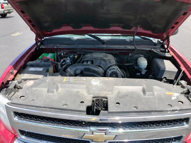 2GCEK19J171548296 - 2007 CHEVROLET SILVERADO BURGUNDY photo 8