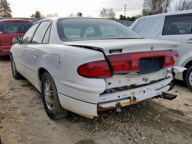 2G4WB55K211251096 - 2001 BUICK REGAL LS WHITE photo 3