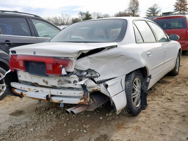 2G4WB55K211251096 - 2001 BUICK REGAL LS WHITE photo 4