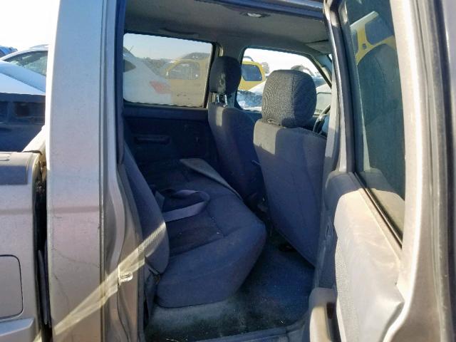 1N6ED27Y64C450139 - 2004 NISSAN FRONTIER C SILVER photo 6