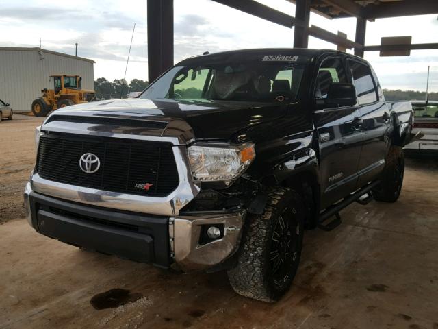 5TFEW5F19GX208767 - 2016 TOYOTA TUNDRA CRE BLACK photo 2