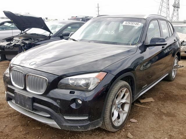 WBAVL1C5XEVR94321 - 2014 BMW X1 XDRIVE2 BLACK photo 2