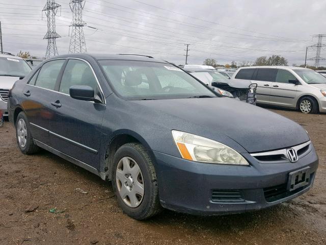 3HGCM56496G703059 - 2006 HONDA ACCORD LX CHARCOAL photo 1