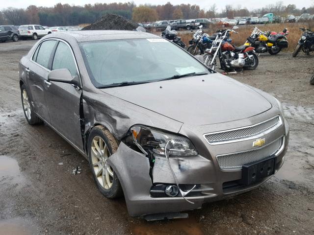 1G1ZE5EB4AF320090 - 2010 CHEVROLET MALIBU LTZ BROWN photo 1