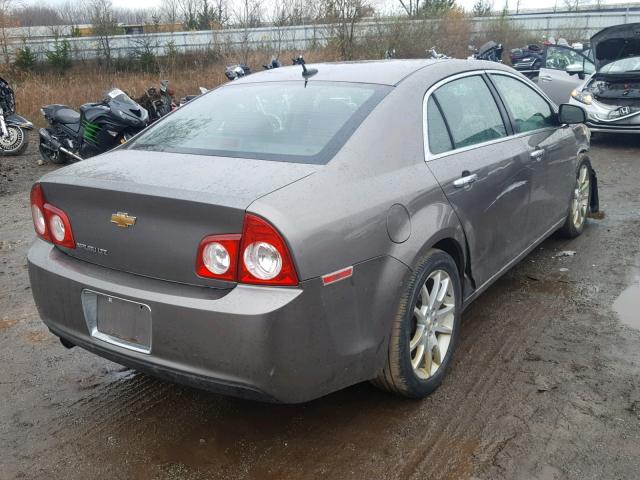 1G1ZE5EB4AF320090 - 2010 CHEVROLET MALIBU LTZ BROWN photo 4