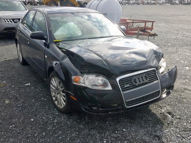 WAUDF78E56A215754 - 2006 AUDI A4 2.0T QU BLACK photo 1