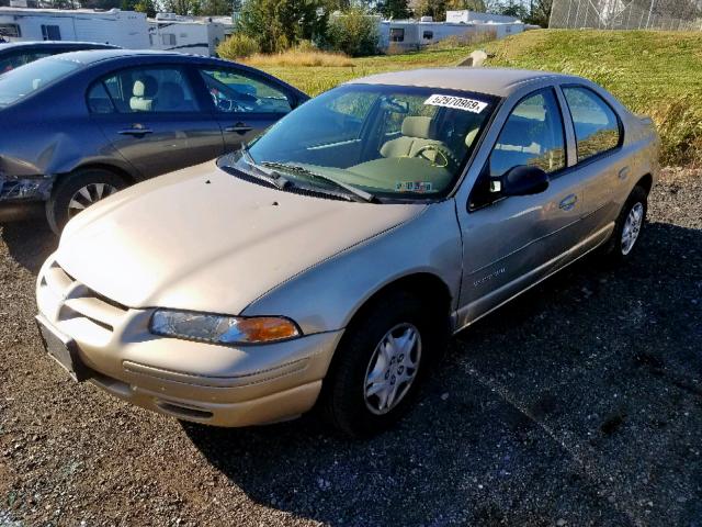 1B3EJ46X2XN672719 - 1999 DODGE STRATUS GOLD photo 2