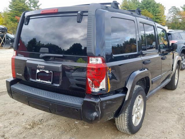 1J8HG48K16C156303 - 2006 JEEP COMMANDER ყავისფერი ფოტო 4