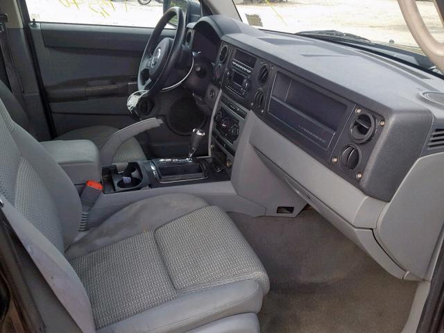1J8HG48K16C156303 - 2006 JEEP COMMANDER ყავისფერი ფოტო 5