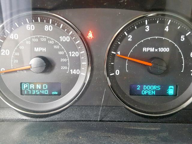 1J8HG48K16C156303 - 2006 JEEP COMMANDER ყავისფერი ფოტო 8