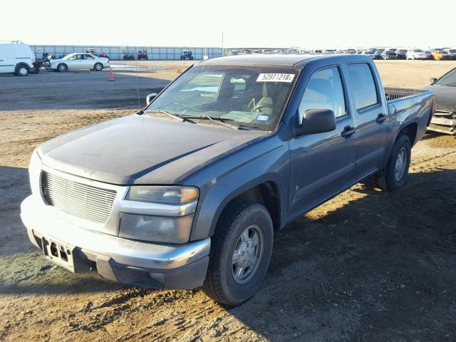 1GTCS43E188222596 - 2008 GMC CANYON SLE GRAY photo 2