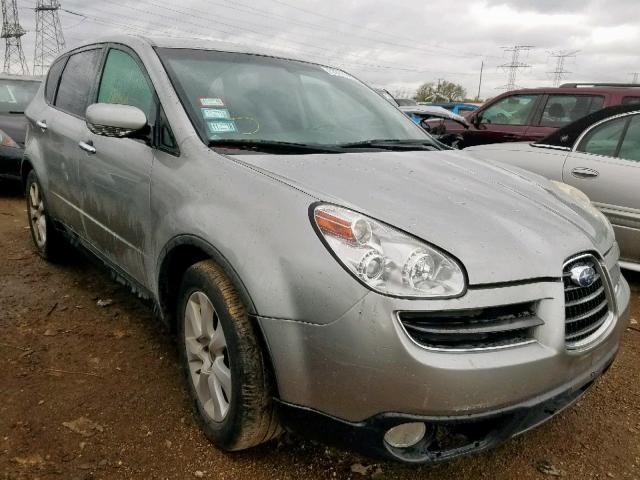 4S4WX85D174410708 - 2007 SUBARU B9 TRIBECA GRAY photo 1