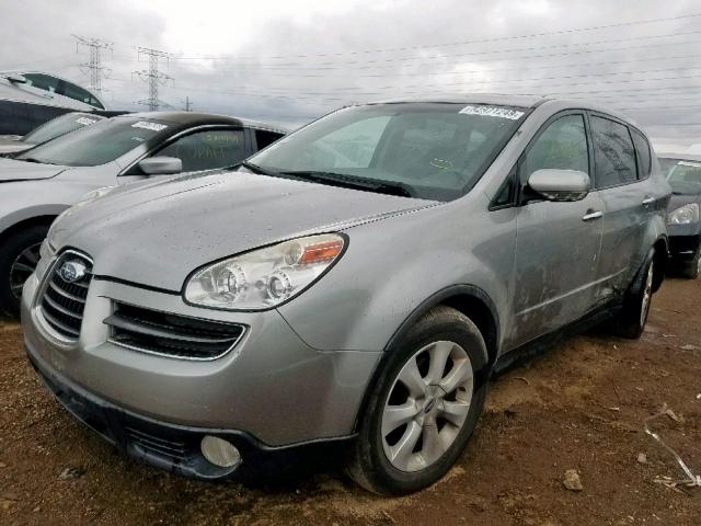 4S4WX85D174410708 - 2007 SUBARU B9 TRIBECA GRAY photo 2