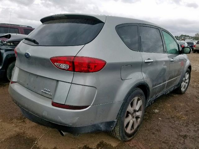 4S4WX85D174410708 - 2007 SUBARU B9 TRIBECA GRAY photo 4