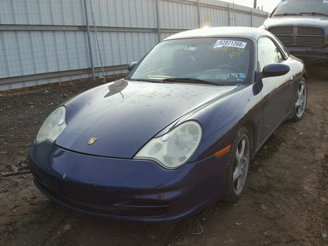 WP0CA29962S651065 - 2002 PORSCHE 911 CARRER BLUE photo 2