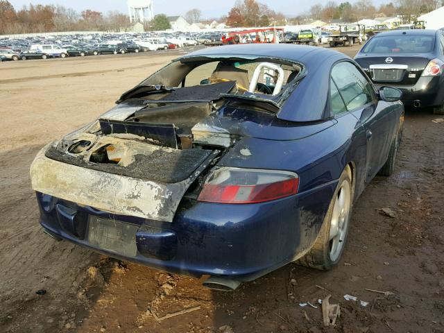 WP0CA29962S651065 - 2002 PORSCHE 911 CARRER BLUE photo 4