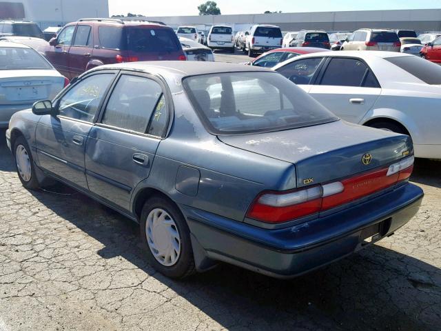 1NXBB02E5TZ404772 - 1996 TOYOTA COROLLA DX GREEN photo 3