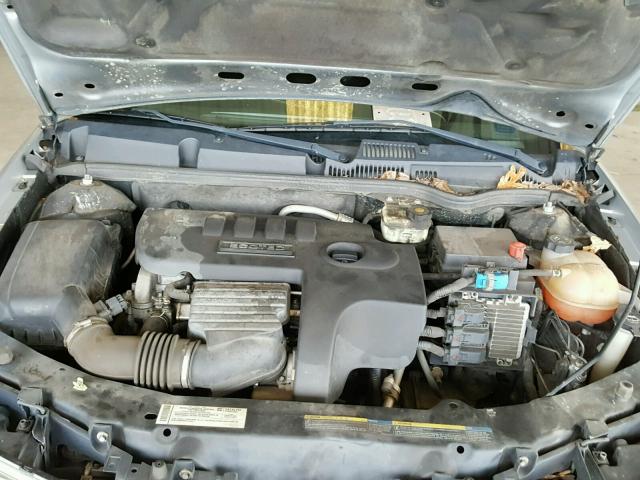 1G8AW15F57Z166553 - 2007 SATURN ION LEVEL SILVER photo 7