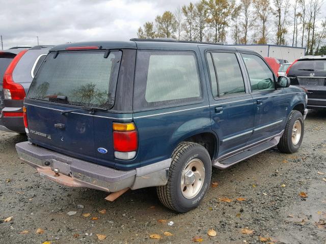 1FMDU35P9TZA99359 - 1996 FORD EXPLORER GREEN photo 4