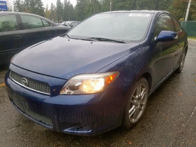 JTKDE177250010458 - 2005 TOYOTA SCION TC ლურჯი ფოტო 2