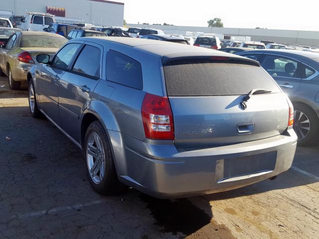 2D4FV47T56H510824 - 2006 DODGE MAGNUM SE BLUE photo 3