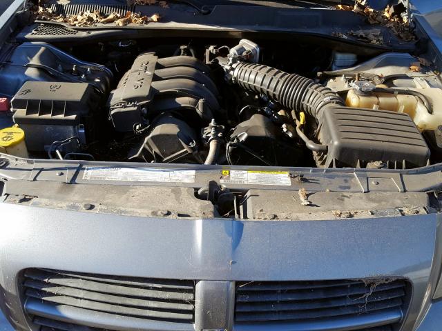 2D4FV47T56H510824 - 2006 DODGE MAGNUM SE BLUE photo 7