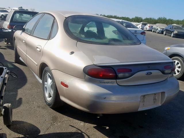 1FAFP53U2XG270047 - 1999 FORD TAURUS SE BROWN photo 3