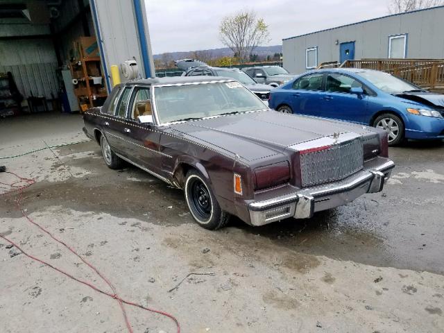 TP42G9A206191 - 1979 CHRYSLER NEW YORKER BROWN photo 1