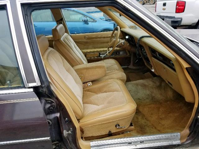 TP42G9A206191 - 1979 CHRYSLER NEW YORKER BROWN photo 5