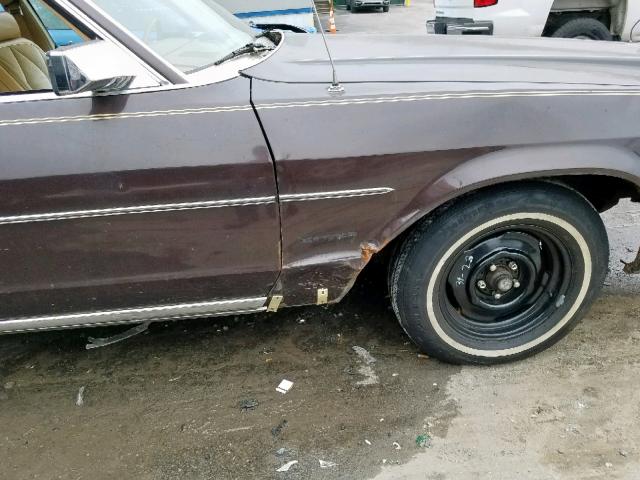 TP42G9A206191 - 1979 CHRYSLER NEW YORKER BROWN photo 9