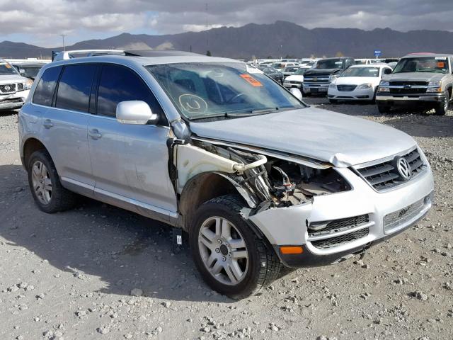 WVGCM77L14D054654 - 2004 VOLKSWAGEN TOUAREG 4. SILVER photo 1