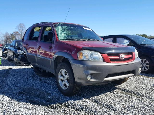 4F2CZ04106KM05259 - 2006 MAZDA TRIBUTE S BURGUNDY photo 1