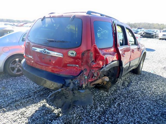 4F2CZ04106KM05259 - 2006 MAZDA TRIBUTE S BURGUNDY photo 4