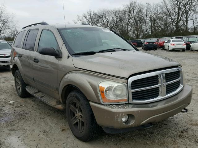 1D8HB48N46F136644 - 2006 DODGE DURANGO SL BROWN photo 1