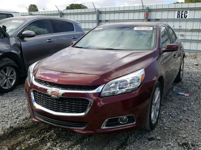 1G11E5SA9GF138693 - 2016 CHEVROLET MALIBU LIM 栗色 照片 2