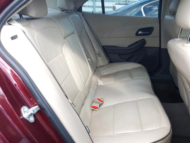 1G11E5SA9GF138693 - 2016 CHEVROLET MALIBU LIM 栗色 照片 6