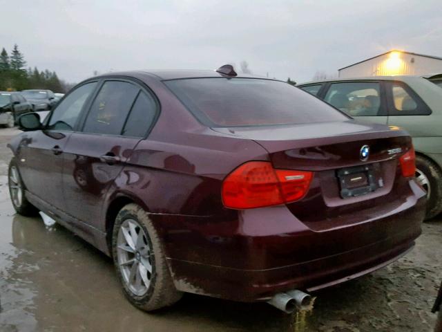 WBAPH57549NL77238 - 2009 BMW 328 I SULE RED photo 3