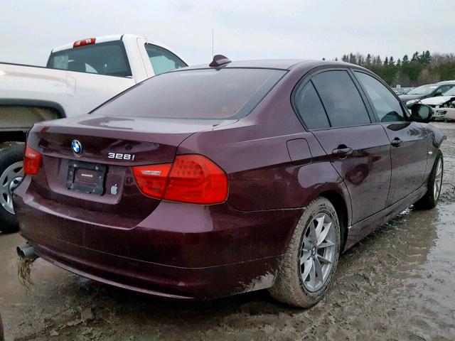 WBAPH57549NL77238 - 2009 BMW 328 I SULE RED photo 4