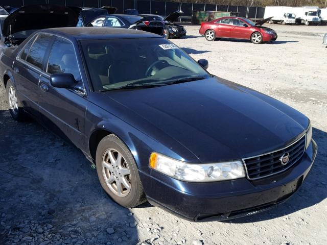 1G6KS54Y02U304069 - 2002 CADILLAC SEVILLE SL BLUE photo 1