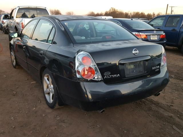 1N4BL11D16C243725 - 2006 NISSAN ALTIMA SE BLACK photo 3